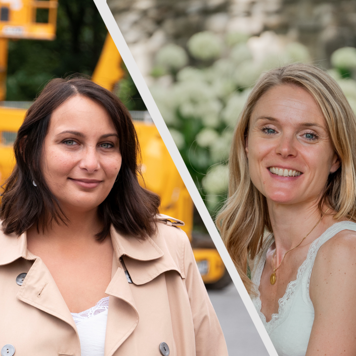 Nora Tarabay et Mathilde Salmon